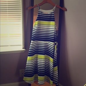 Striped color dress